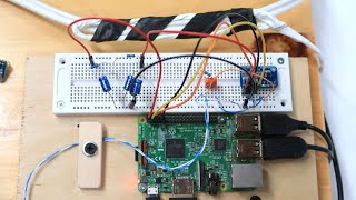 Inductive current measuring using Raspberry Pi