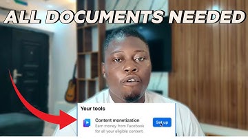 Documents You Need To Set Up Facebook Content Monetisation