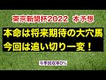【東京新聞杯2022】追い切り一変！充実期到来か。