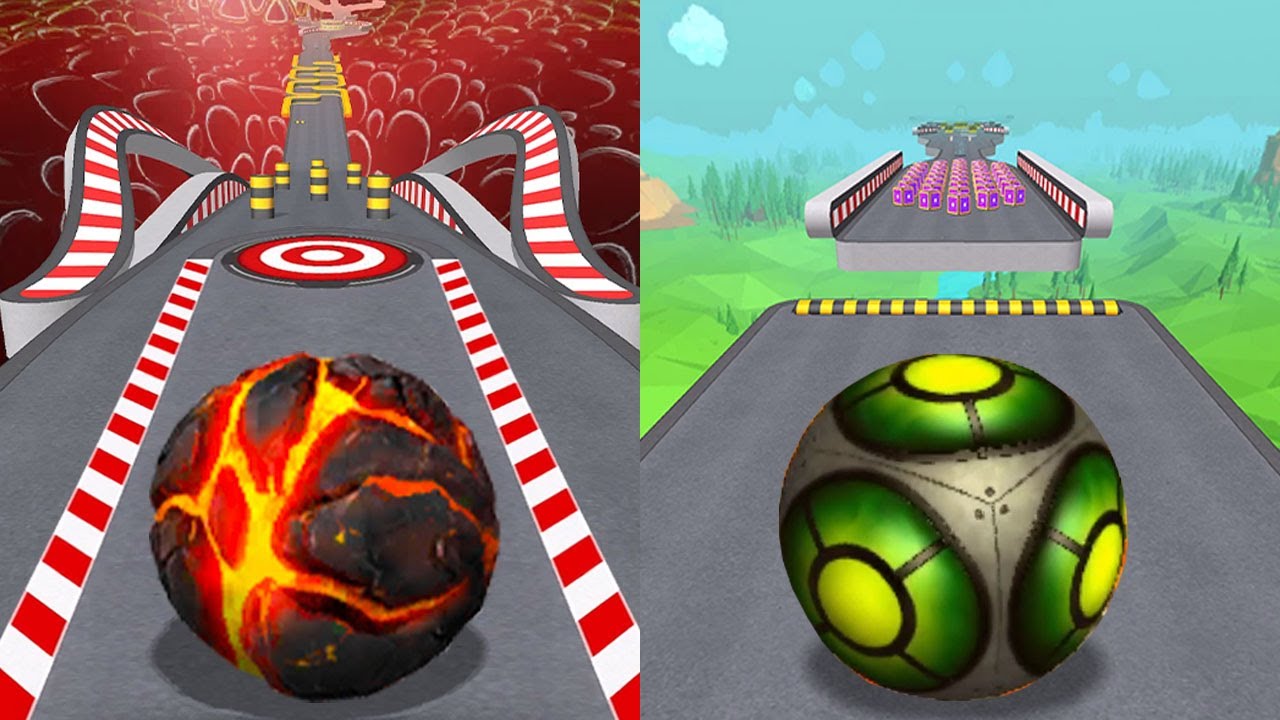 🌈 Going Balls VS Rollance Adventure Ball,GyroSphere Trials,Rolling Ball Sky Escape,Rolling Balance