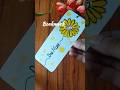 Bookmark idea's 🎀 #shorts #snehaliartcraftgellery #bookmarkideas #youtubeshorts #song
