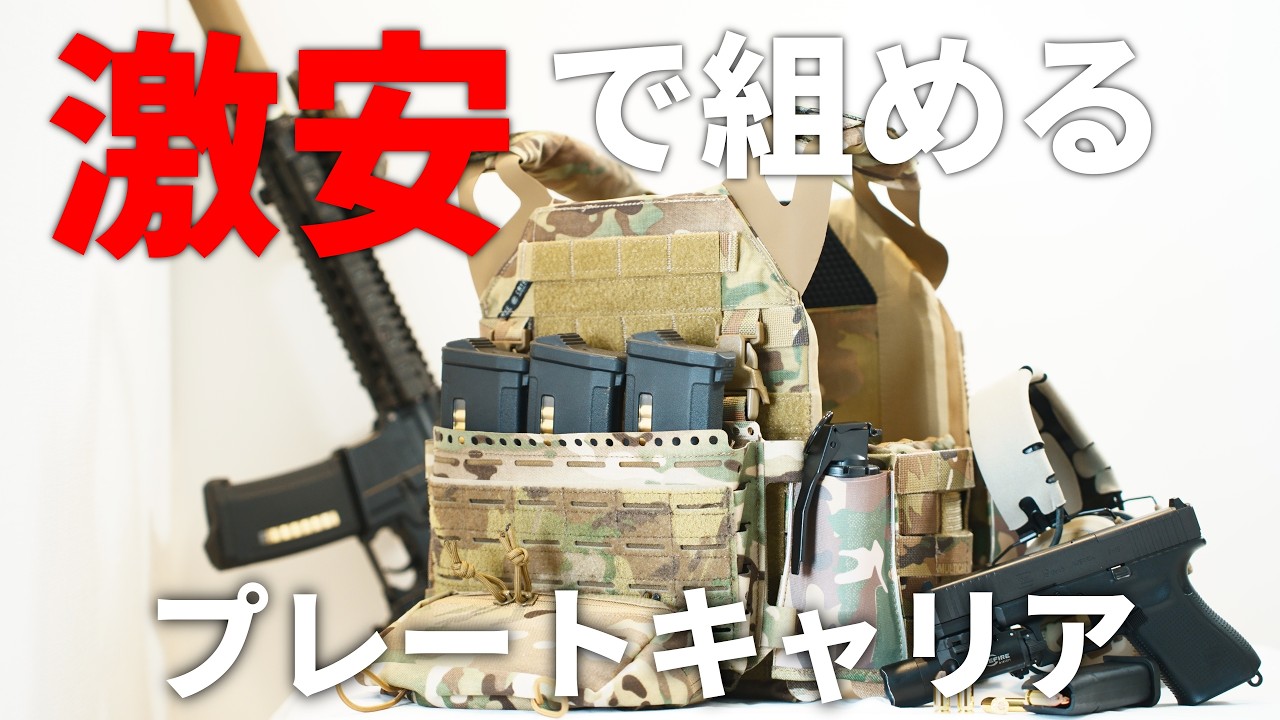 予算2万円！AliExpressで激安だけどクオリティ高いプレキャリを組む！！