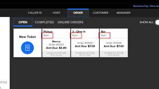 Skytab - Ticket View