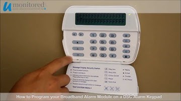 DSC | Program a Broadband Alarm Module
