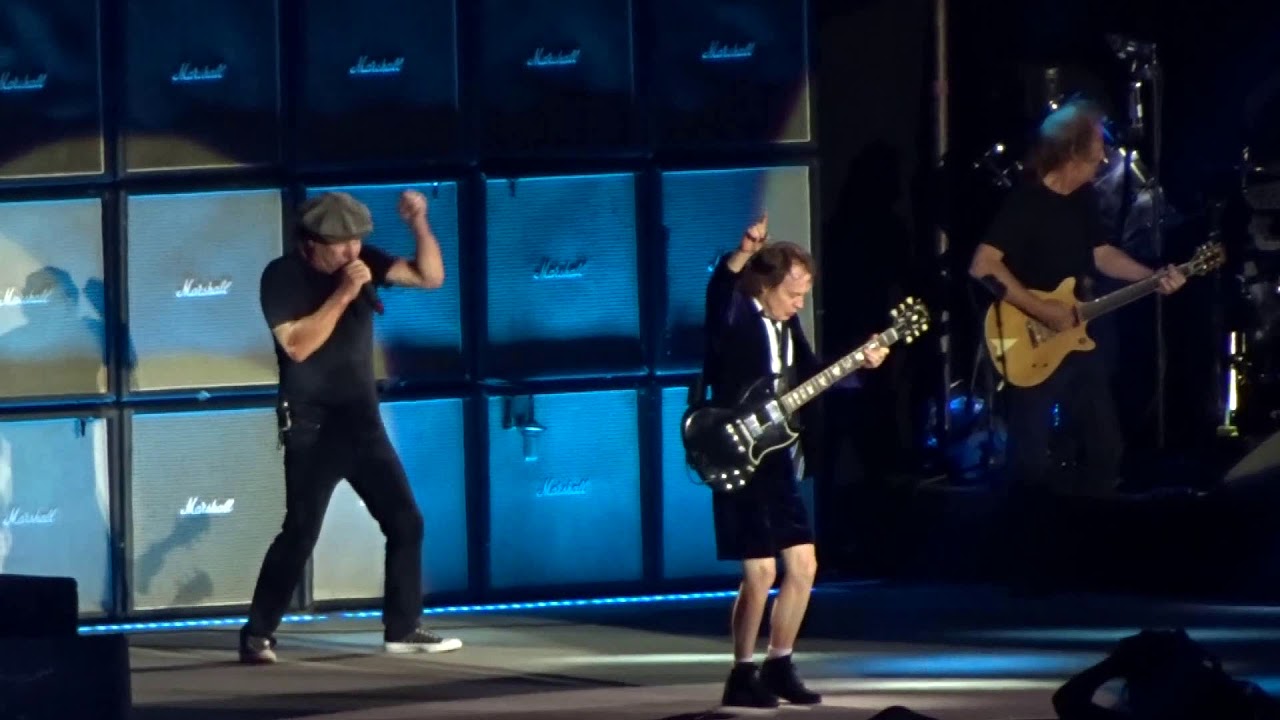 AC/DC - Thunderstruck - Domain Stadium Perth - Australia - 29th ...