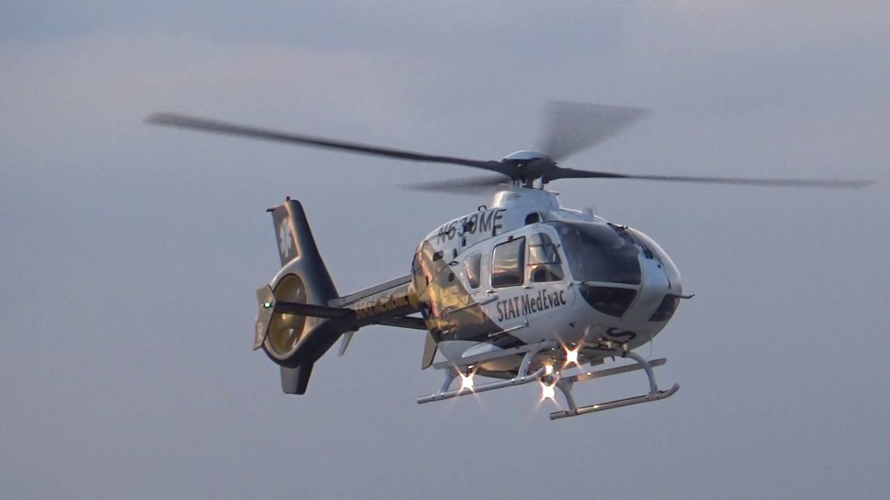 N639ME STAT MedEvac EC135 Landing YouTube