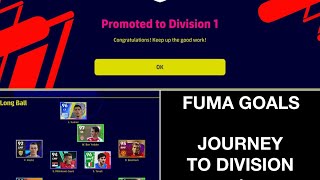 eFootball 2023 FUMA Goals Compilation  - D5 To D1