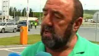HUELGA DE TRANSPORTISTAS. NAVARRA DIRECTO camioneros