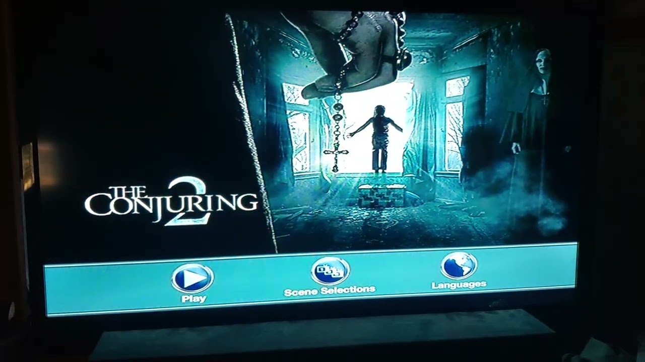 The Conjuring 2 (2016) DVD Opening Recorded On TV 