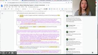 AP Gov FRQ Walkthrough Johnson Amendment
