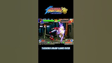 kof98 🤯 Yashiro Draw Game Over...! 😱 | #youtube #shorts #short #kof98 #kof #viralvideo #tranding