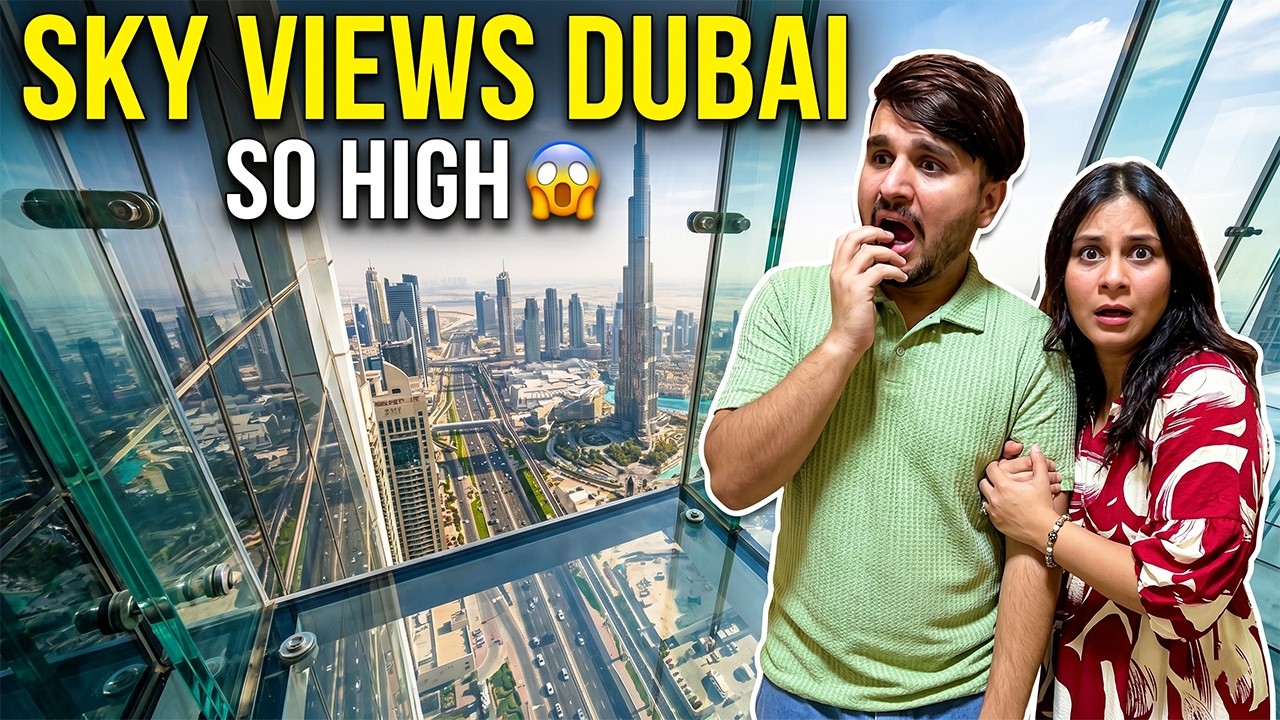 Sky Views Observatory Dubai | Glass Slide, Glass Walk & Edge Experience