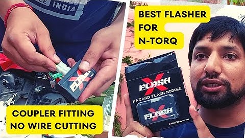 best flasher for tvs ntorq | ntorq modification  | #ntorq