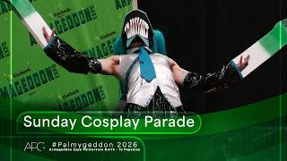 ARMAGEDDON EXPO 2026 Palmygeddon - Sunday Cosplay Parade [#APGLive] @APGNZ