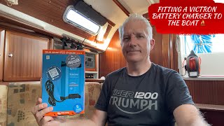 Keeping your Batteries full, fitting a VICTRON Smart Charger ⛵️ Bavaria 36, Sailing Sea Star