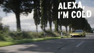 Alexa In-Car Control Arrives on Lamborghini Huracán EVO