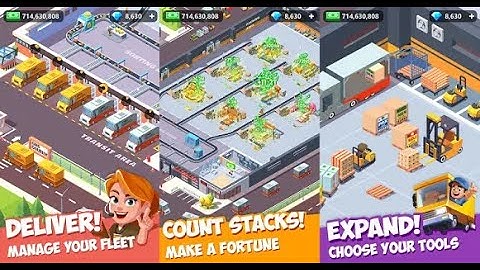 Idle Courier Tycoon - 3D Business Manager | #4SG