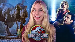 Actress Watches Her First Spielberg Movie: Jurassic Park!