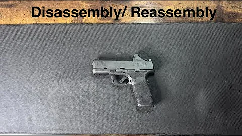 Springfield Armory Hellcat Pro Disassembly/ Reassembly
