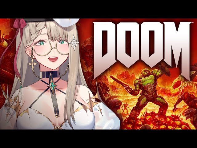 【DOOM 2016】 FIRST TIME PLAYING! BACK TO HECK, DEMONS! 🔥 【NIJISANJI EN | Aia Amare 】のサムネイル