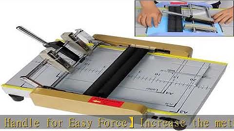 110V A3 Booklet Making Machine Paper Bookbinding and Folding Booklet Stapling Four-Position Thread