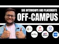 Sde internships and placement opportunities  offcampus 2024