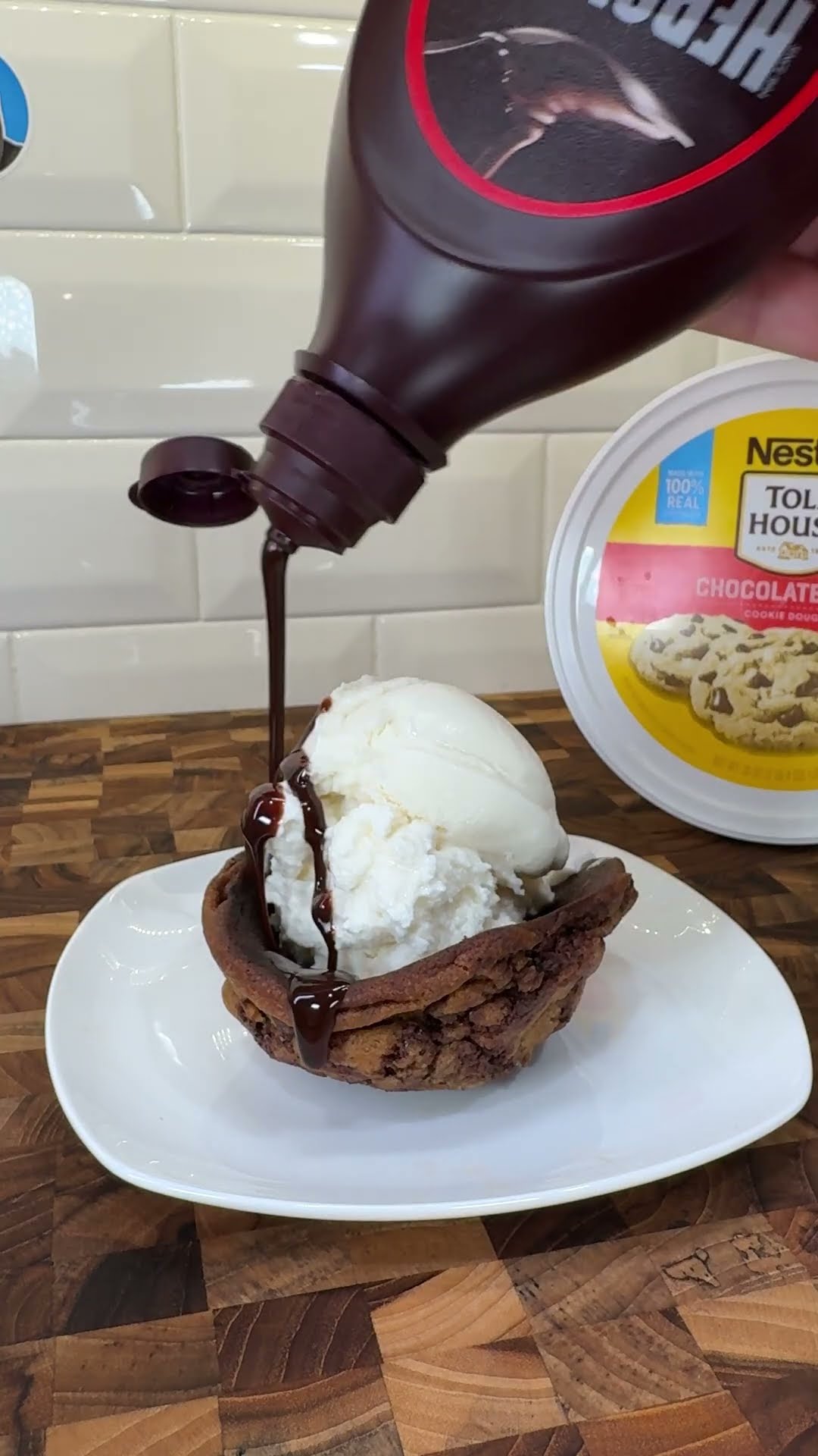 Edible cookie bowl hack ? #shorts