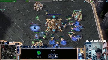 [6.8.19] StarCraft 2 LotV - 1v1 (FPVOD) PartinG 원이삭 (Protoss) vs (Protoss) | Acropolis