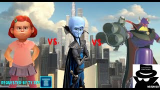 Mei Lee Vs Megamind Vs Zurg