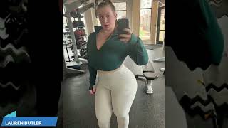 LAUREN BUTLER Biography | Wiki | Fact | Curvy Plus Size Model | Age | Relationship | Lifestyle