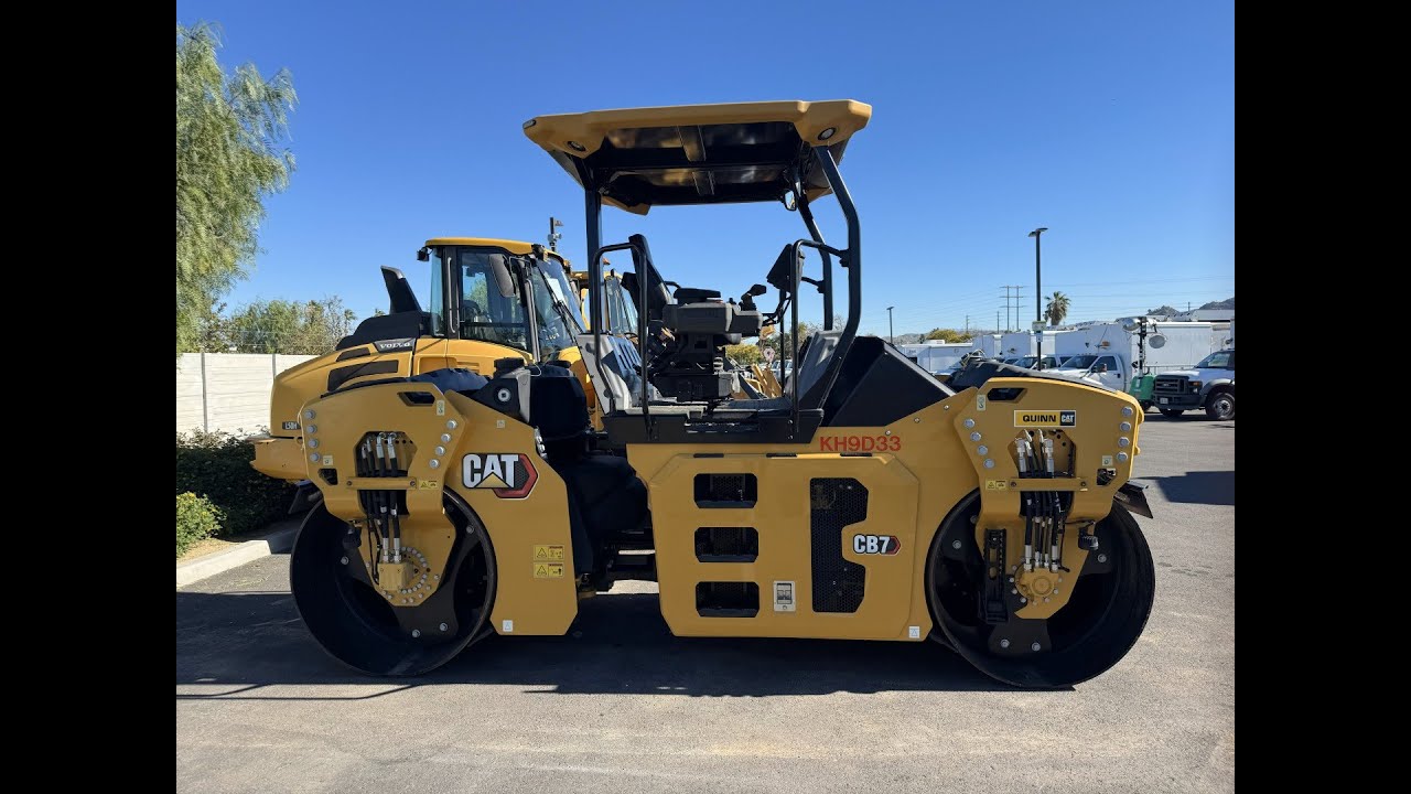 2023 Caterpillar CB7 Smooth Drum Roller