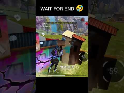 wait for end 😂 freefire funny video #freefire #funny #trending #gaming #trend #ffmax #ff