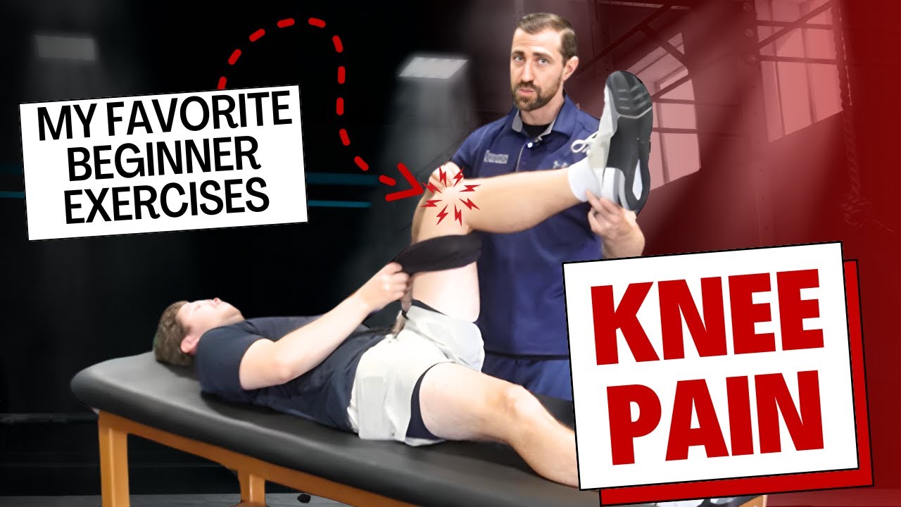 My Favorite Beginner Exercises for Knee Pain - YouTube