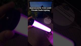RGB Magnetic Tube Light PHOTOOLEX B190S Desktop Fill Light Studio Lighting Setup - Portable Outdoor
