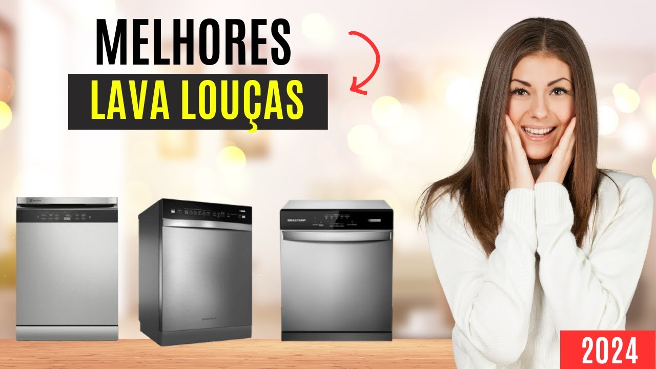 TOP 3 Melhores Lava Louças de 2024 | Review Comparativo Qual a Melhor ...