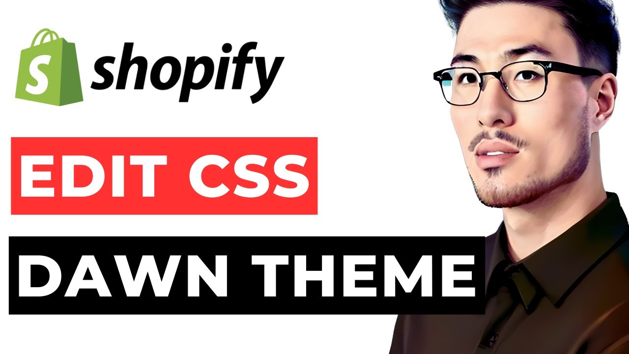 How to Edit Page CSS Dawn Theme Shopify - YouTube