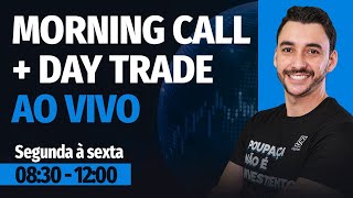 MORNING CALL + DAY TRADE AO VIVO (ÍNDICE E DÓLAR) com Alex Carvalho | 16/06/2023