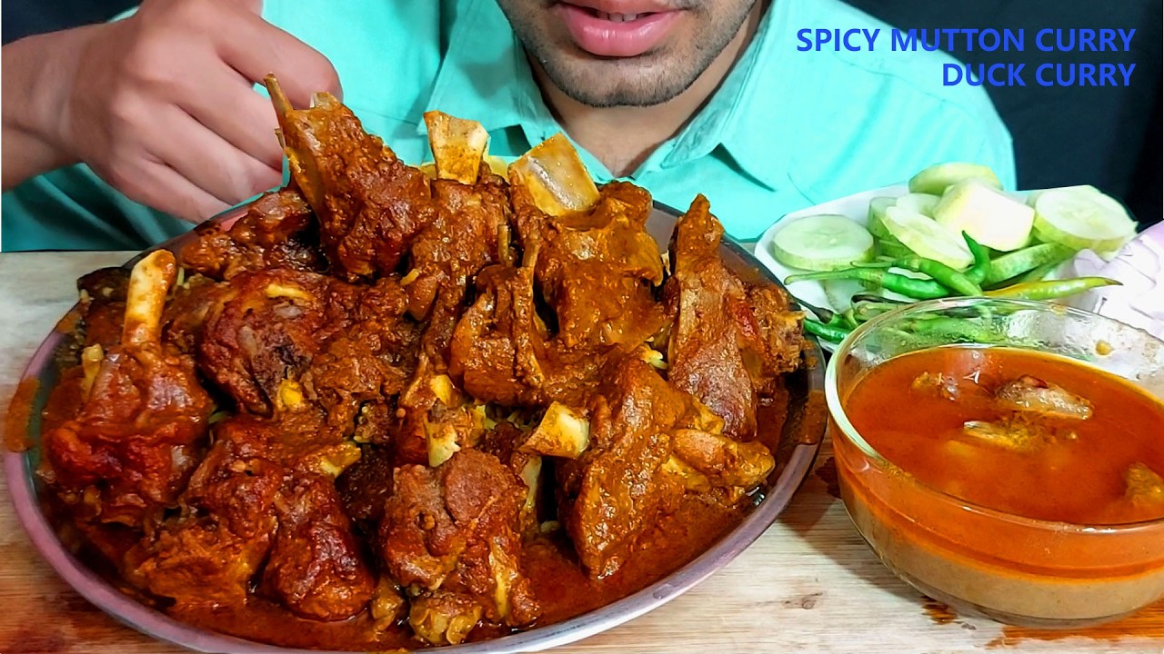 massive SPICY MUTTON HANDI MASALA & MOUNTAIN OF RICE! 🐐🔥 Extreme Red OILY Gravy Mukbang SHOW