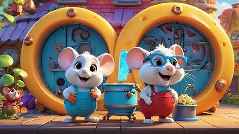 Three Blind Mice: Cheese Factory Managers | English Nursery Rhyme | Kids Songs | Baby Music