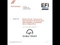 Presentación del producto de inversión DUBAI TRUST en las jornadas de EXPOEFI Junio 2022