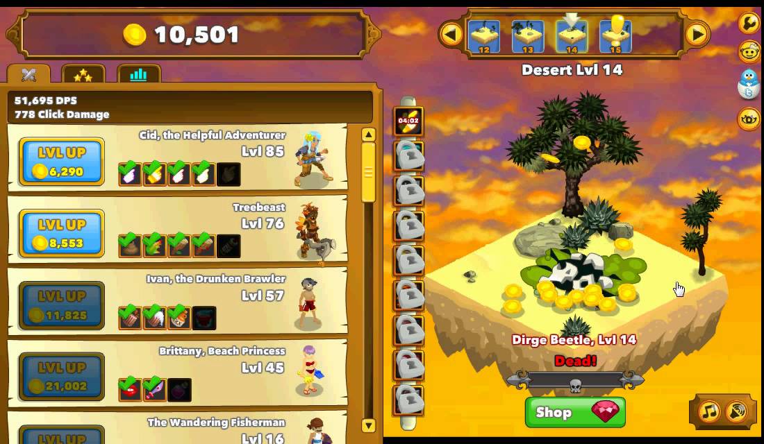 Clicker Heros - So Much Gold