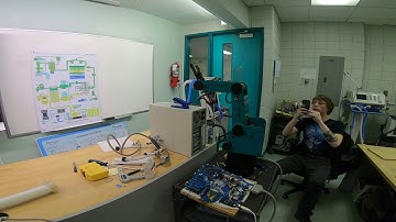 Scorbot Er4 Arm controlled by arduino