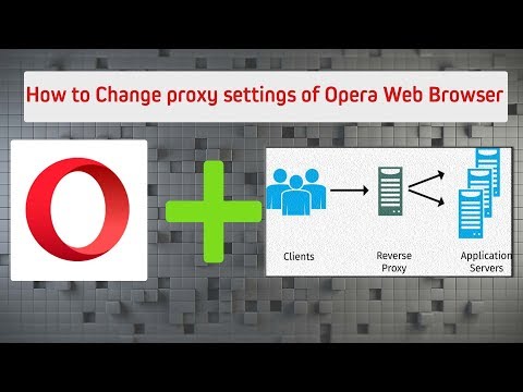 Video: Cách Thiết Lập Proxy Trong Opera