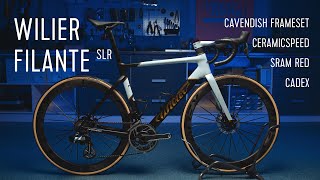 Wilier Filante SLR road race bike build (Cavendish frameset / SRAM Red / Ceramicspeed / Cadex)