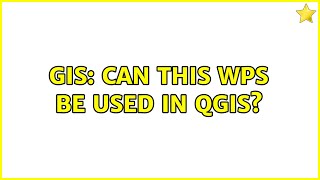 GIS: Can this WPS be used in QGIS?