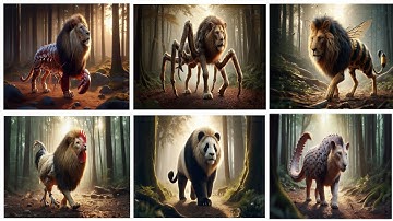 Amazing Animal Fusion Hy Brids 💥Best Animal Fusion #ai #part2