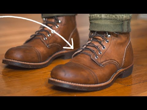 red wing boots sizing