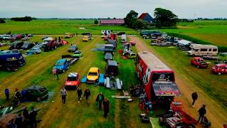 Makkum Autocross 2017 rennerskwartier 4 min. Drone video