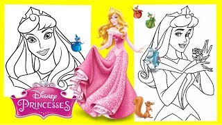 Disney Princess Aurora Coloring Pages - Activity for kids