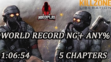 Killzone : Liberation SPEEDRUN NG+ ANY% EASY RTA 5 chapters in 1:06:54 (WORLD RECORD)